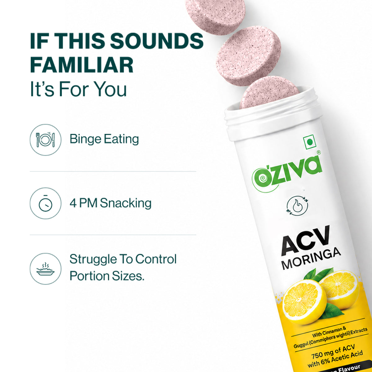 ACV + Moringa For Craving Control