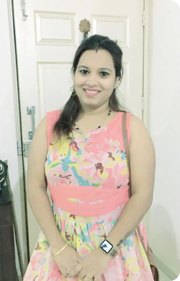 Vaishnavi before